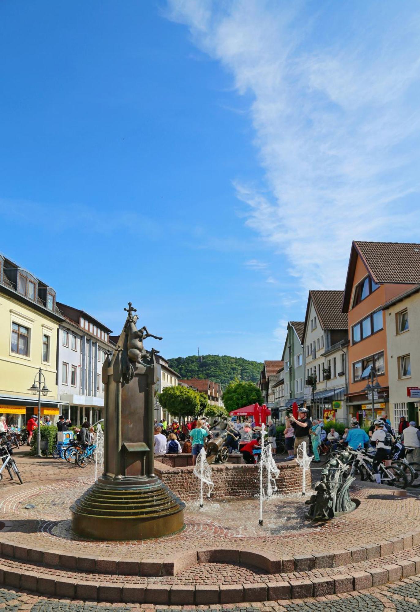 Ferienwohnungen Am Weserstrand Bodenwerder Exterior photo
